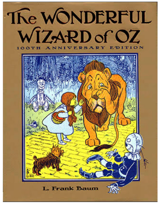 THE WONDERFUL WIZARD OF OZ 100TH ANNIVERSARY EDITION - L. FRANK BAUM  HARDCOVER