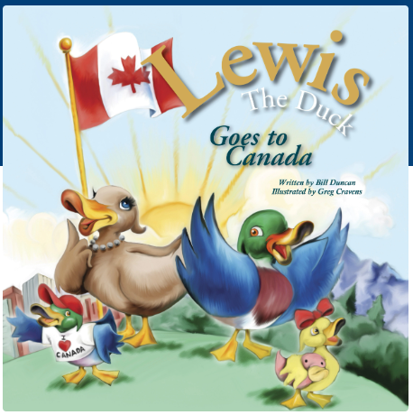 LEWIS THE DUCK GOES TO CANADA