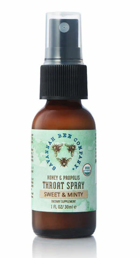SAVANNAH BEE COMPANY - HONEY & PROPOLIS THROAT SPRAY -ASSORTED