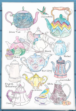 AVERY'S HOME FLOUR SACK DISH TOWEL - ASSORTED