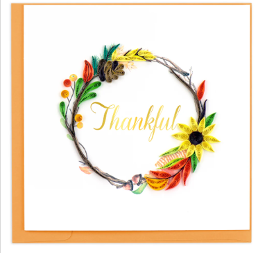 QUILLING CARD GREETING CARDS - ASSORTED (BLANK INSIDE)