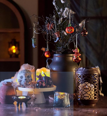 HALLOWEEN CATS, JACK-O-LANTERN, PUMPKIN SHATTERPROOF ORNAMENTS - ASSORTED