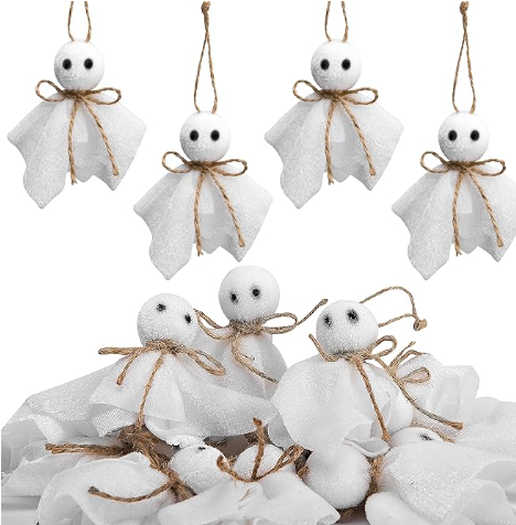 HALLOWEEN GHOST ORNAMENTS