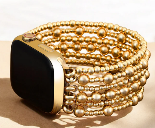 CAPE DIABLO APPLE WATCH STRAP GOLDEN DEMURE STRETCH