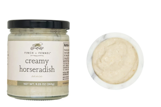 FINCH & FENNEL 9.25oz. CREAMY HORSERADISH SAUCE