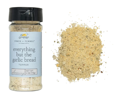 FINCH & FENNEL EVERYTHING BUT THE GARLIC BREAD TOPPER - 4OZ.