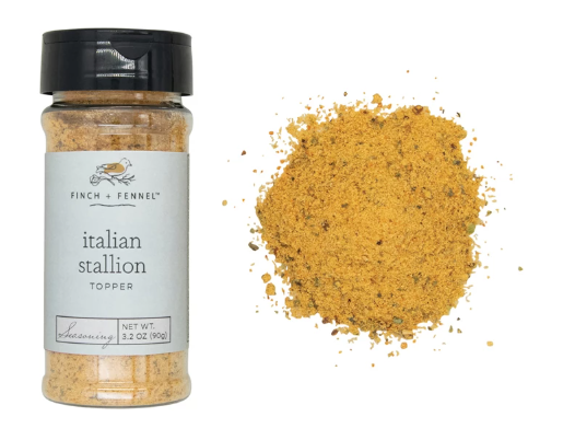 FINCH & FENNEL 3.2oz ITALIAN STALLION TOPPER SEASONING