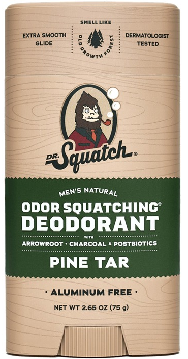 DR SQUATCH PINE TAR DEODORANT