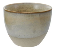 6 oz. STONEWARE TEACUP, REACTIVE GLAZE - ASSORTED