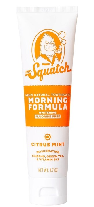 DR SQUATCH CITRUS MINT MORNING TOOTHPASTE