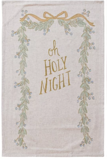 HOLIDAY COTTON & LINEN TEA TOWEL - ASSORTED