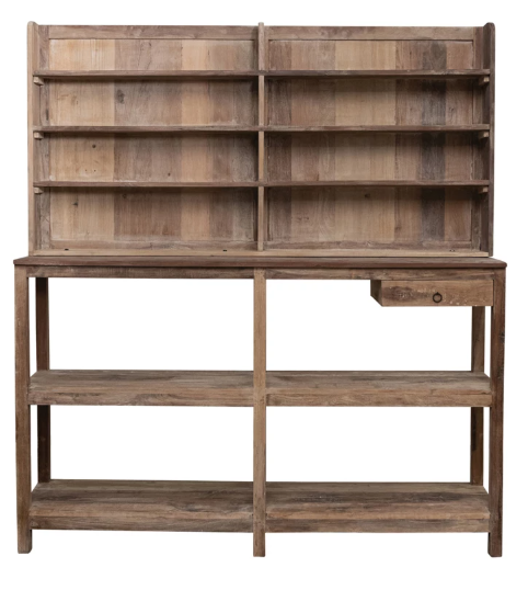 RECLAIMED WOOD BAKER'S RACK