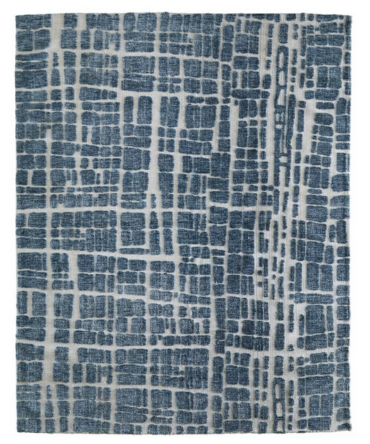 FEIZY RUGS, COLTON COLLECTION BLUE 8A58F 8X10
