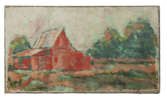 BARN CANVAS WALL DECOR