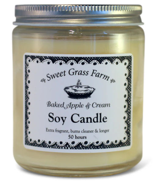 SWEET GRASS FARM SOY CANDLES