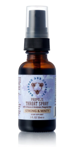 SAVANNAH BEE COMPANY - HONEY & PROPOLIS THROAT SPRAY -ASSORTED