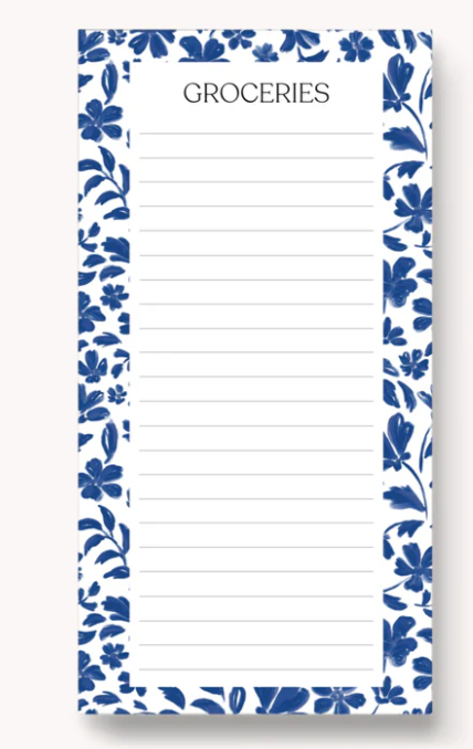 ELYSE BREANNE DESIGNS - MAGNETIC GROCERY LIST NOTEPAD
