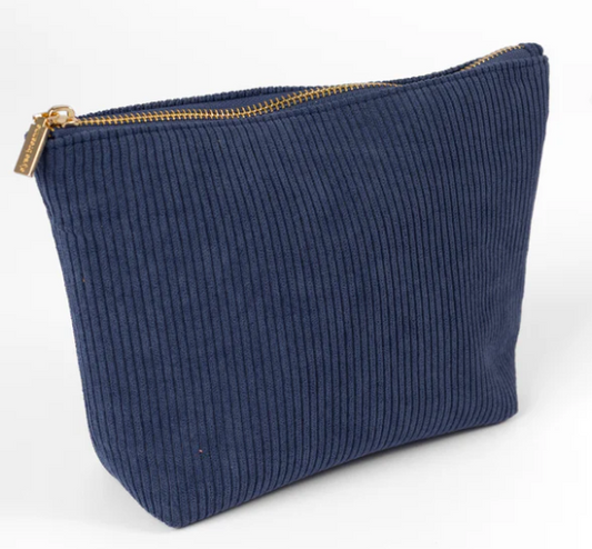 ELYSE BREANNE CORDUROY CARRY-ALL POUCH - ASSORTED