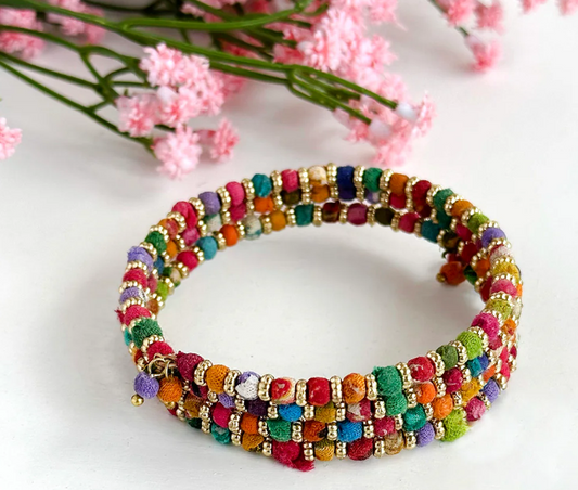 KANTHA MILIEU WRAP BRACELET