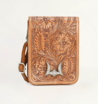 LOYAL WEST DROVER MINI BAG HANDTOOLED LEATHER AND CALFSKIN - ASSORTED