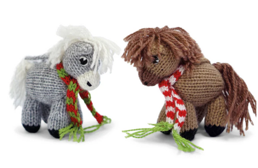 CROCHET HORSE ORNAMENT - ASSORTED