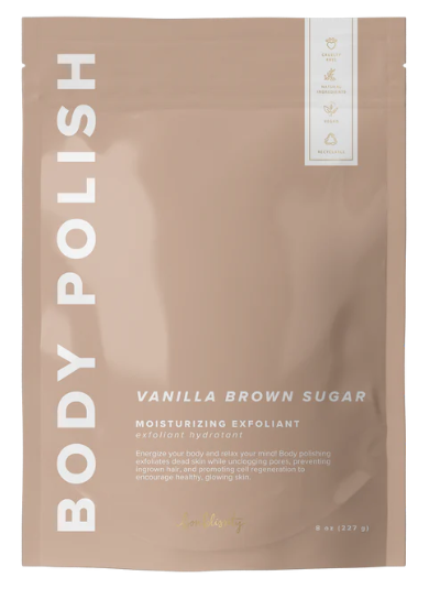 BONBLISSITY BODY POLISH BODY SCRUB - VANILLA BROWN SUGAR