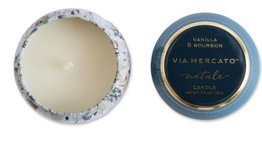 EUROPEAN SOAPS - NATALE 3.5oz. CANDLE - HOLIDAY SCENTS