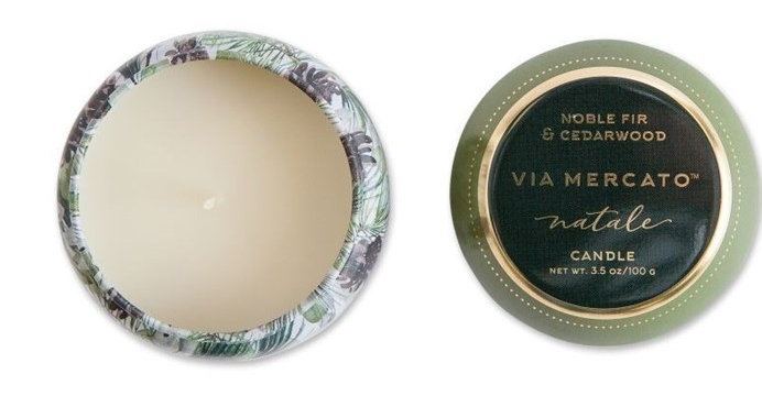 EUROPEAN SOAPS - NATALE 3.5oz. CANDLE - HOLIDAY SCENTS