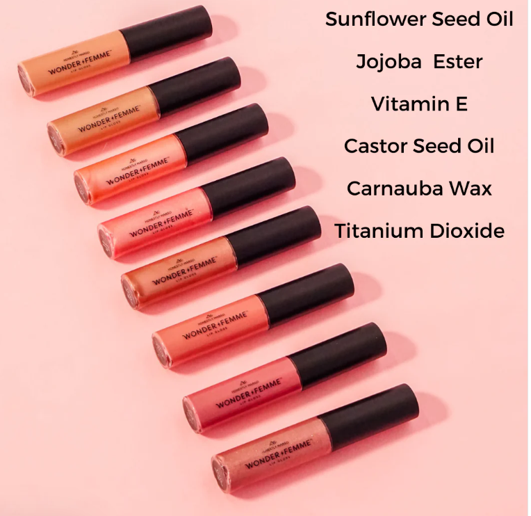 HONESTLY MARGO WONDER FEMME LIP GLOSS - ASSORTED