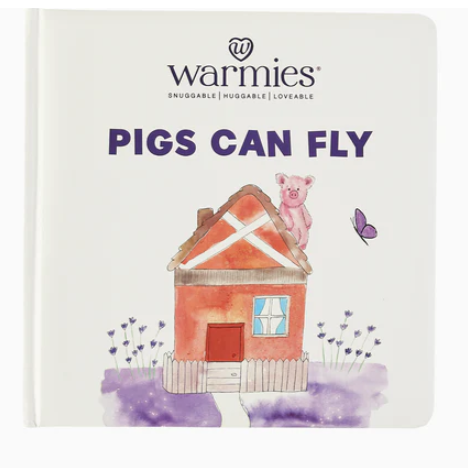WARMIES PIG "PIGS CAN FLY" BOOK