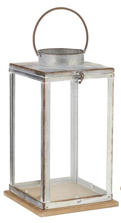 GALVANIZED LANTERNS - ASSORTED