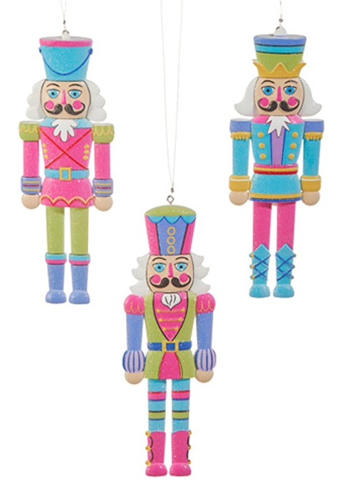 CANDY SHOP NUTCRACKER ORNAMENT - ASSORTED