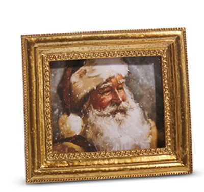 TRADITIONAL WINTER HOLIDAY SCENE FRAMED ART - ASSORTED