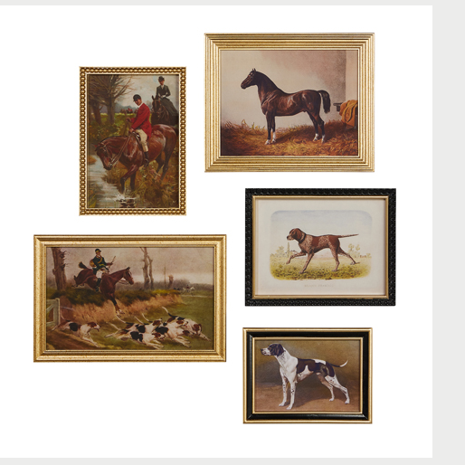 THE HUNT WALL ART - ASSORTED