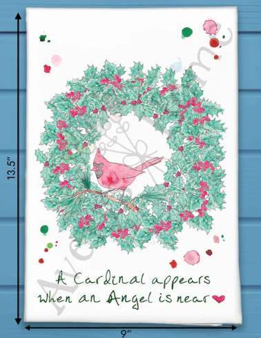 AVERY'S HOME CHRISTMAS/HANUKKAH FLOUR SACK TOWELS - ASSORTED