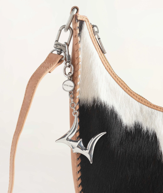 LOYAL WEST ON THE GO BAG CHARM  - NICKLE
