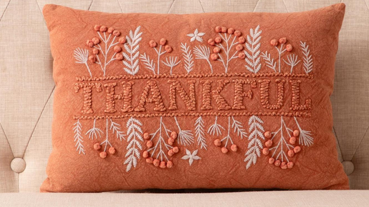 THANKFUL LUMBAR PILLOW