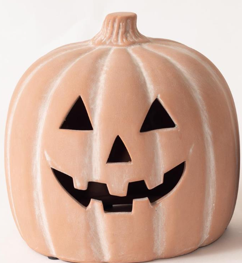 CERAMIC JACK O'LANTERNS - ASSORTED