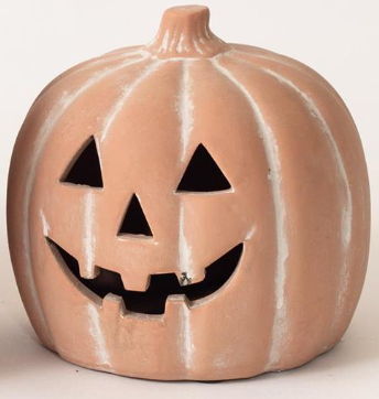 CERAMIC JACK O'LANTERNS - ASSORTED