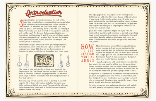 SONGWRITER'S JOURNAL
