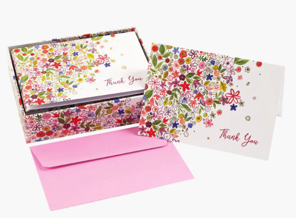 FLORAL DAYDREAM THANK YOU NOTE CARDS