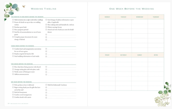 ULTIMATE WEDDING PLANNER & ORGANIZER