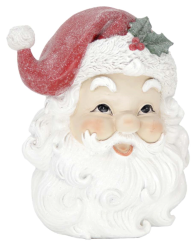 VINTAGE STYLE SANTA FACES - ASSORTED