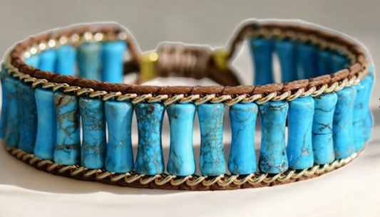 CAPE DIABLO MAGICAL TURQUOISE JASPER ENERGY BRACELET