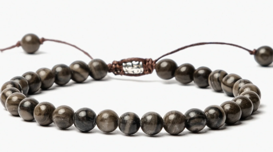 CAPE DIABLO MEN'S BLACK JASPER BRACELET