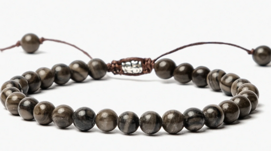 CAPE DIABLO MEN'S BLACK JASPER BRACELET