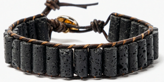 CAPE DIABLO MEN'S LAVA STONE BRACELET
