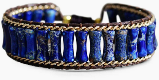 CAPE DIABLO MAGICAL BLUE JASPER ENERGY BRACELET