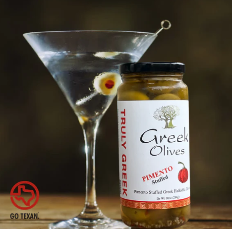 TRULY GREEK PIMENTO STUFFED GREEK OLIVES