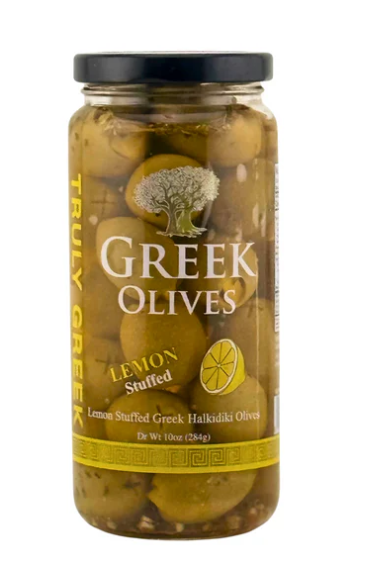 TRULY GREEK  LEMON STUFFED OLIVES